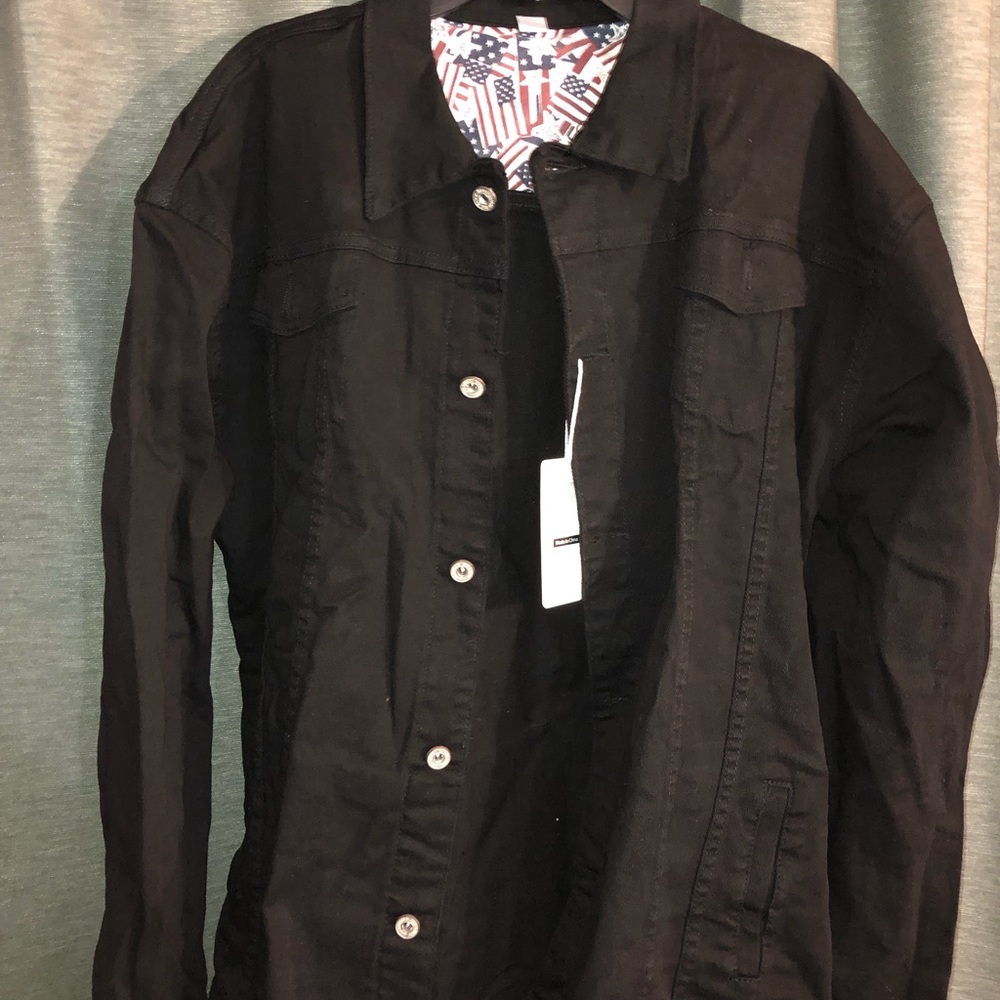 Longbida Men’s Classic Denim Jacket